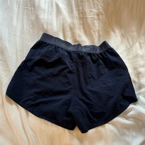 Outdoor voices navy running shorts